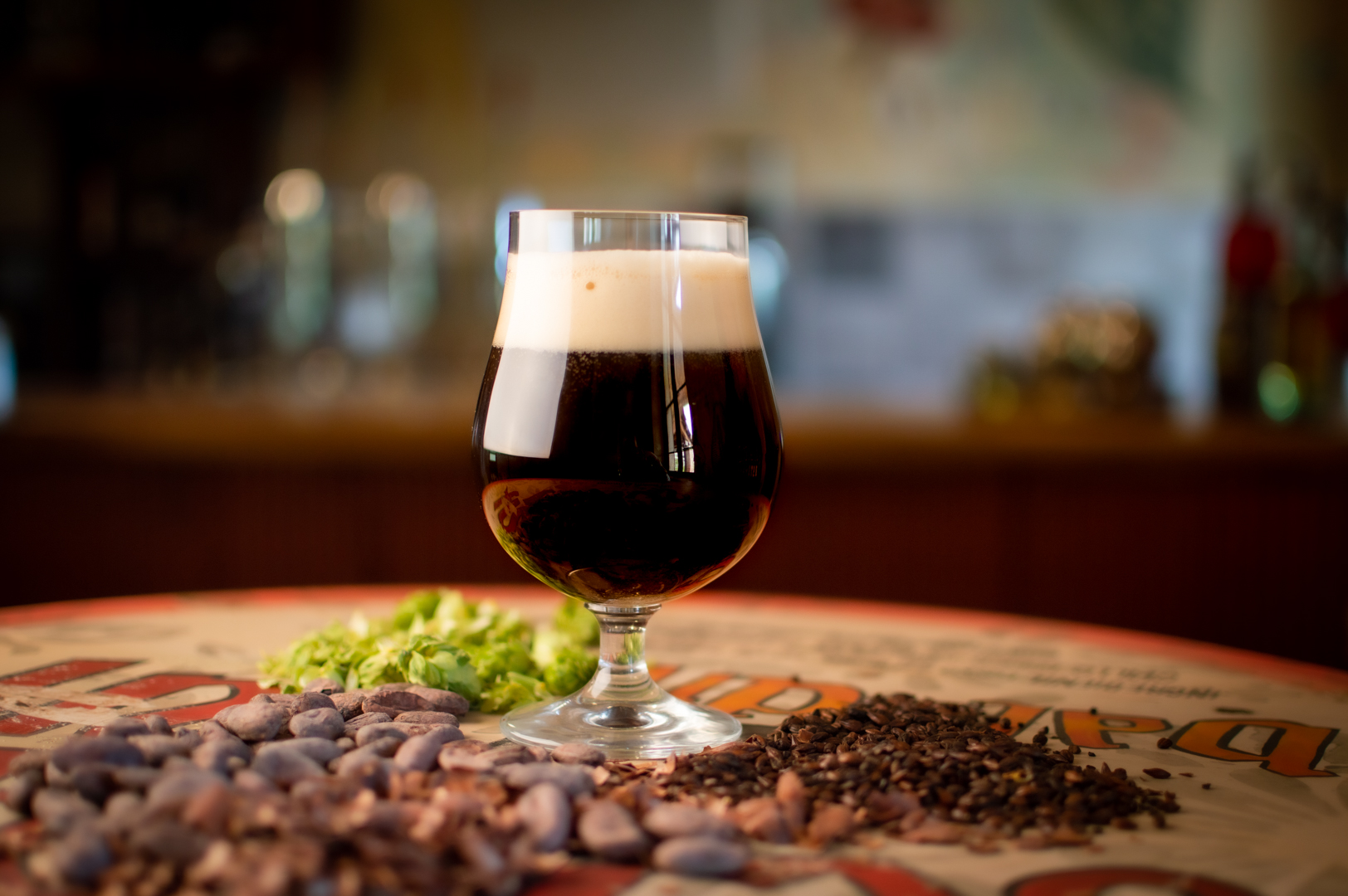 Licorice, chocolate, vanilla ingredients in Christmas beers